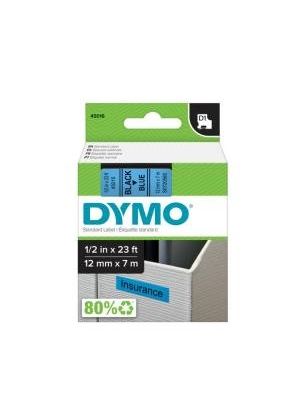 Samolepiaca páska Dymo D1 12 mm modrá/čierna