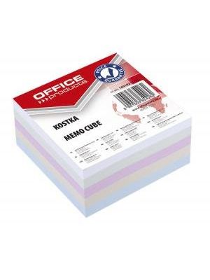 Blok kocka nelepená 85x85x40mm mix farieb