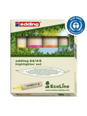 Sada zvýrazňovačov edding 24/4S