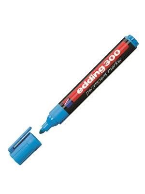 Permanentný popisovač edding 300 svetlomodrý