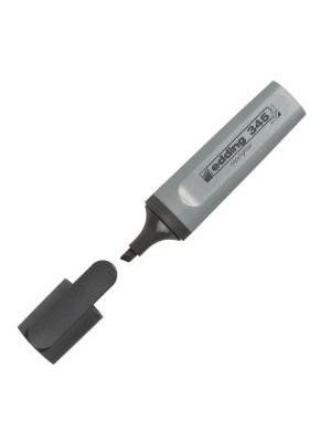 Zvýrazňovač edding 345 sivý