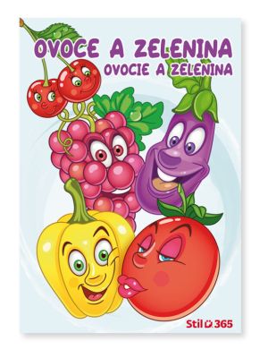 Maľovanka A5 OVOCIE A ZELENINA