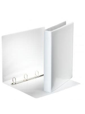 Zakladač prezentačný Esselte 4,4cm 4D-krúžkový biely