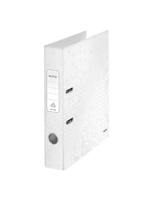 Zakladač pákový Leitz 180° WOW 5cm perleťovo biely