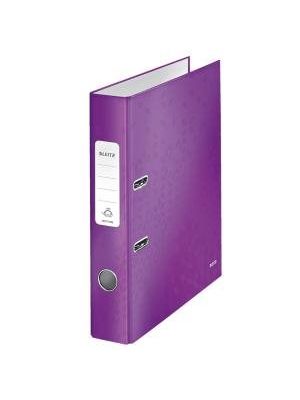 Zakladač pákový Leitz 180° WOW 5cm purpurový