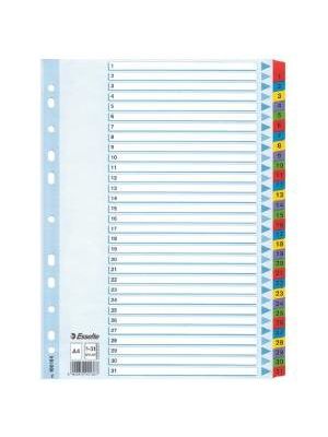 Kartónový rozraďovač Esselte Mylar 1-31