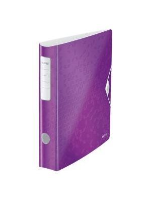 Zakladač pákový Leitz 180° Active WOW 6,5cm purpurový