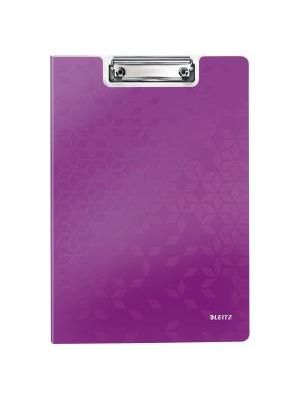 Dosky s klipom Leitz WOW purpurové