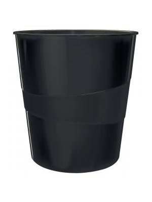 Kôš plastový Leitz WOW 15l čierny