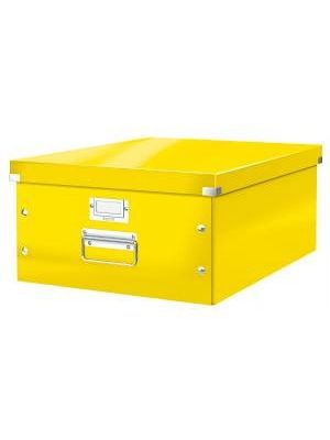 Veľká škatuľa A3 Click & Store žltá