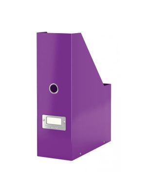 Stojan na časopisy Leitz Click & Store purpurová