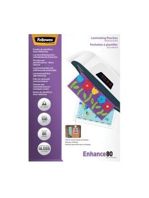 Laminovacie fólie Fellowes A4 80 mic. adhezívne