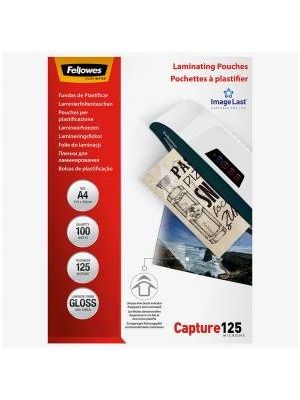 Laminovacie fólie Fellowes 216x303 A4 125mic