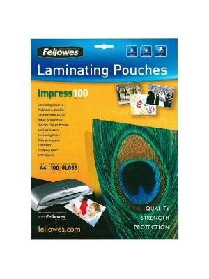 Laminovacie fólie Fellowes 216x303 A4 100mic
