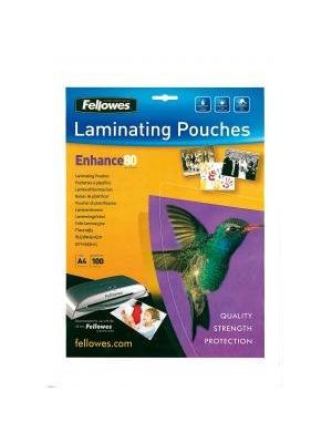 Laminovacie fólie Fellowes 216x303 A4 80mic matné