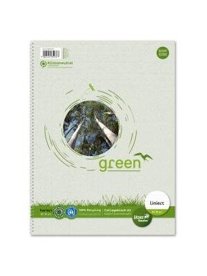 Blok College Format Werk Ursus Green A4 80 listov linajkový 60g recyklovaný