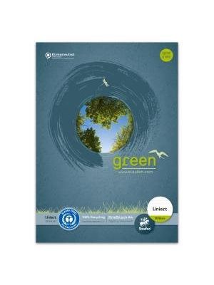 Blok poznámkový Format Werk Ursus Green A4 50 listov linajkový