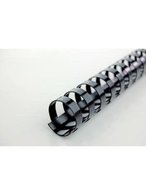 Plastové hrebene GBC 21R 6mm čierne