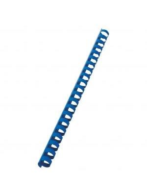 Plastové hrebene GBC 21R 19mm modré