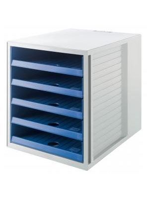 Zásuvkový box Cabinet KARMA eko-modrý