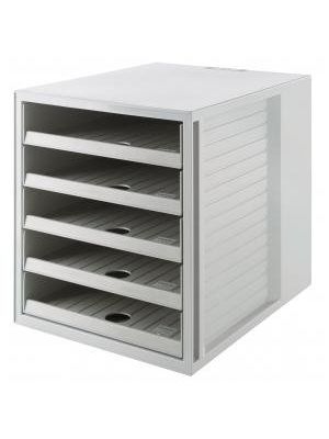 Zásuvkový box Cabinet KARMA eko-sivý