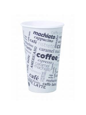 Papierový pohár 0,4l `Coffee to go` s motívom 50ks