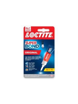 Sekundové lepidlo Loctite Super Bond Liquid 3+1g