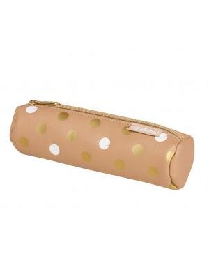 Puzdro guľaté Herlitz 20x6x6cm imitácia kože Pure Glam