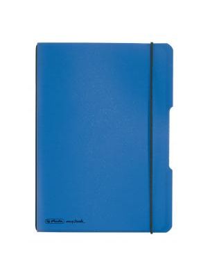 Zošit Herlitz my.book Flex A5 40 listov štvorčekový PP modrý