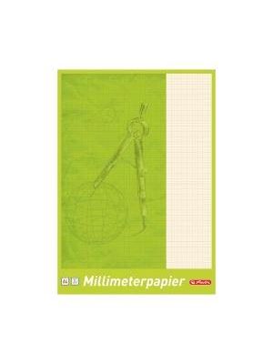Milimetrový papier Herlitz A4 80g 25 listov
