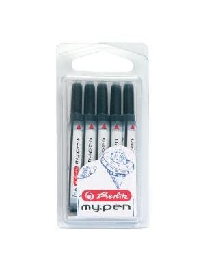Bombičky do pera Herlitz my.pen 5 ks modré na blistri