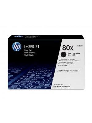 Toner HP CF280XD HP 80X dual pack pre LaserJet Pro M401/M425 black (2x6.900 str.)