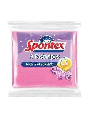 Utierka z viskózy Spontex Fast Wipes 3 kusy