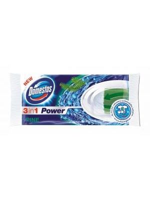 Domestos 3 in1 WC blok NÁHRADNÝ tuhý Pine 40 g