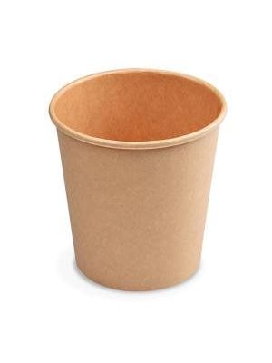 Papierové poháre hnedé kraft Ø 73 mm 200 ml, 0,18l (50 ks)