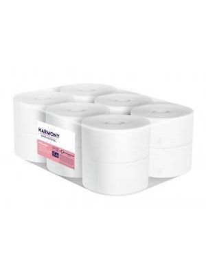 Toaletný papier 2-vrstvový Harmony Premium Mini Jumbo 19 cm, návin 117,5 m (1 ks)