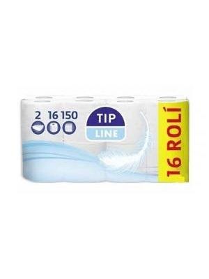 Toaletný papier 2-vrstvový Tip Line, 100% celulóza, návin 16,5 m  (16 ks)