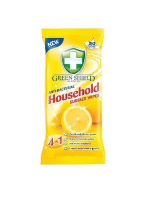 Green Shield čistiace utierky antibakteriálne 50 až 70 kusov