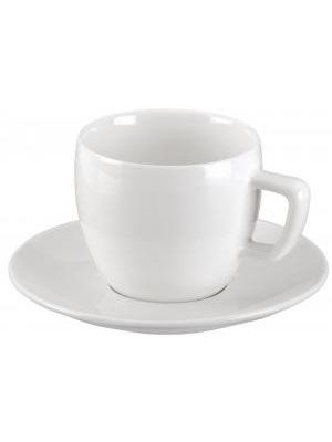 Šálky s podšálkami CREMA na cappuccino 200ml 6ks