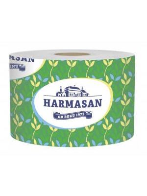Toaletný papier 2-vrstvový HARMASAN  biely, návin 69 m  (1 ks)