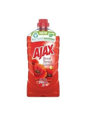 Ajax na podlahy Floral Fiesta 1 l Divé kvety (červený)