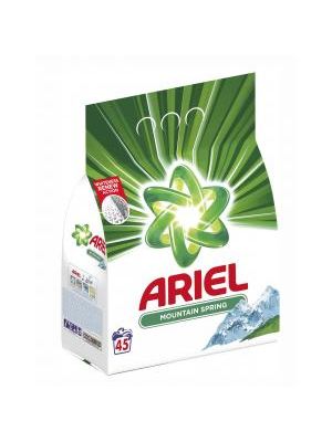 Ariel prací prášok (45 PD) 3,37 kg  Mountain Spring