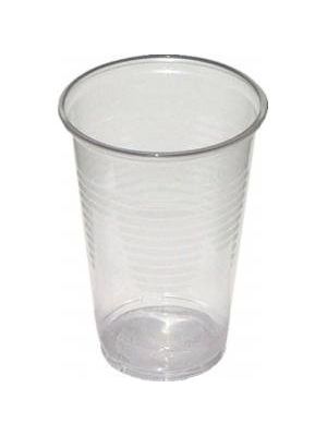 Poháre plastové 200 ml priehľadné 100% recykel (100 ks)