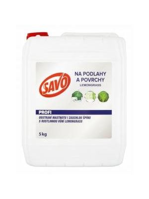 Savo PROFI na podlahy a povrchy 5kg Lemongrass