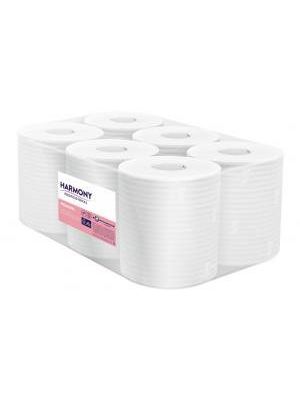 Papierové utierky v rolke 2-vrstvové Harmony Professional Maxi, návin 125 m (6 ks)