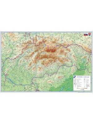 Podložka na stôl KARTON PP s mapou Slovenska 40x60cm