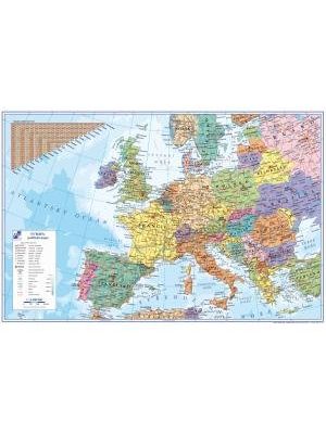 Podložka na stôl KARTON PP s mapou Európy 40x60cm