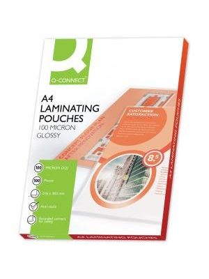 Laminovacie fólie Q-Connect 216x303 A4 100mic