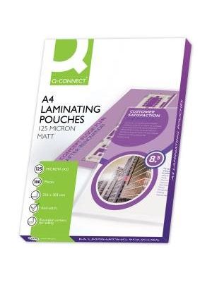 Laminovacie fólie Q-Connect 216x303 A4 125mic. matné