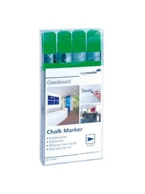 Popisovač na tabule Legamaster GLASSBOARD zelený 4ks